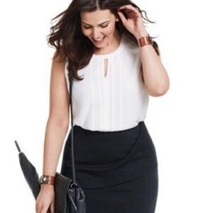 CAbi Adore Sleeveless Top Like New Size Medium Style 3095